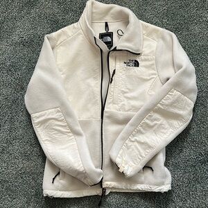 The North Face Cream Fleece Jacket